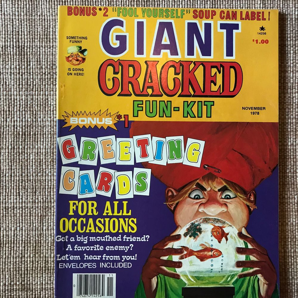 GIANT CRACKED FUN-KIT  NOVEMBER 1978
